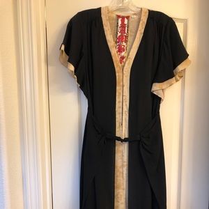 LAMB Gwen Stefani Inset Flutter Sleeve Dress